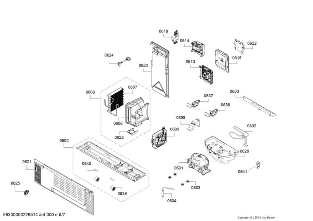 Bosch 11037989 compressor applianceparts4all
