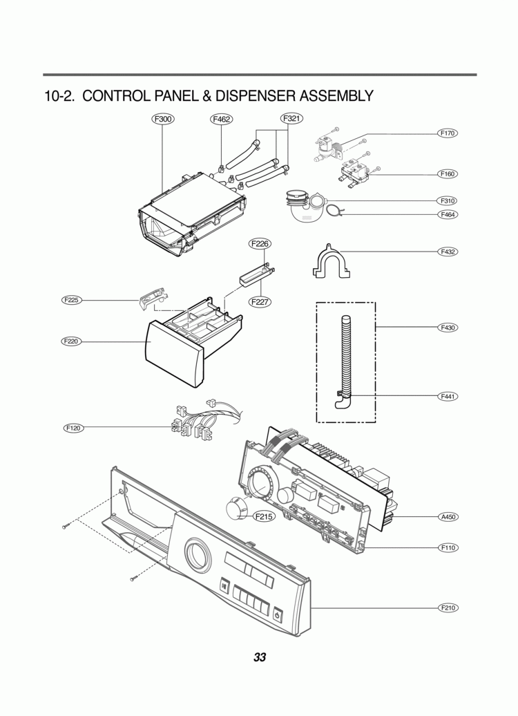 SOS Accessoire Contenitore Lavatrice LG – Ricambio Compatibile Con 4738EN2002A, 4738ER2004A, MAR61842101