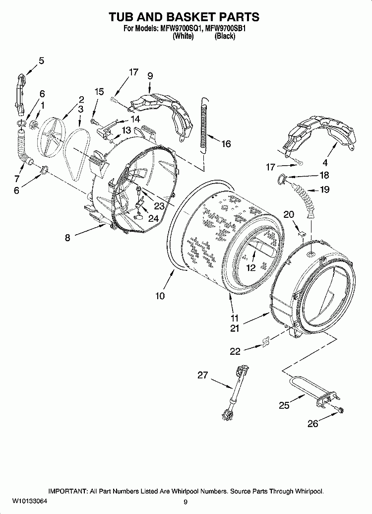 Whirlpool WPW10426377 Water Heater Assembly
