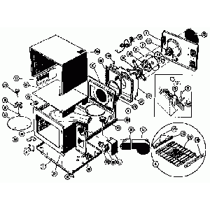00412554 Bosch Oven/Microwave Combo Bracket