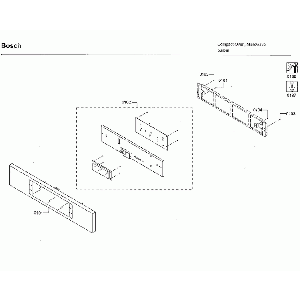 00716362 Bosch Microwave Oven