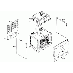 00438795 Bosch Range/Stove/Oven Cable Harness