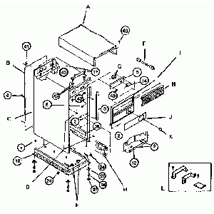 Your part is # J in this diagram