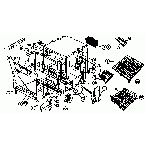 00411893 Bosch Dishwasher Hinge Kit